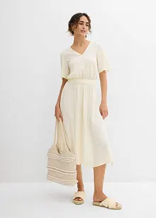 Midikleid aus luftigem Seersucker, bonprix Midikleid aus luftigem Seersucker, bonprix