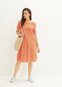 Baumwoll- Shirtkleid aus Flammgarn, bonprix Baumwoll- Shirtkleid aus Flammgarn, bonprix