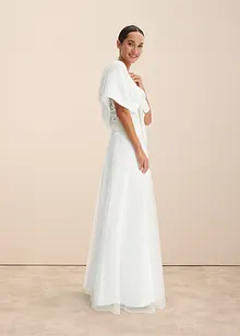 Carmen-Brautkleid mit Spitze, bonprix Carmen-Brautkleid mit Spitze, bonprix