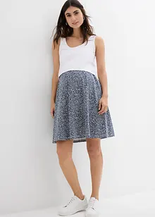 2-in-1 Umstands- und Stillkleid aus Bio-Baumwolljersey, bonprix 2-in-1 Umstands- und Stillkleid aus Bio-Baumwolljersey, bonprix