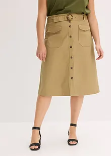 Jupe en twill, bonprix Jupe en twill, bonprix