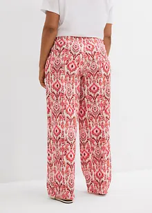 Pantalon jogger en crêpe texturé, bonprix Pantalon jogger en crêpe texturé, bonprix