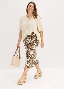 Jupe en jersey viscose douce, bonprix Jupe en jersey viscose douce, bonprix