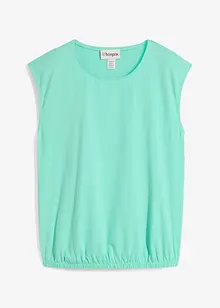 Shirt mit elastischem Bündchen, bonprix Shirt mit elastischem Bündchen, bonprix