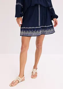 Minirock mit Stickerei, bonprix Minirock mit Stickerei, bonprix