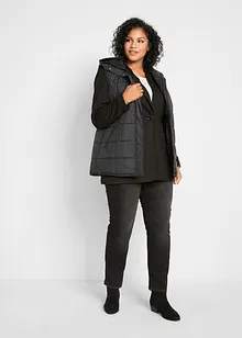 Straight-Jeans Mid Waist, Thermo mit Bequembund, bonprix Straight-Jeans Mid Waist, Thermo mit Bequembund, bonprix