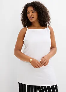 Long-Top aus elastischem Baumwoll-Mix, bonprix Long-Top aus elastischem Baumwoll-Mix, bonprix