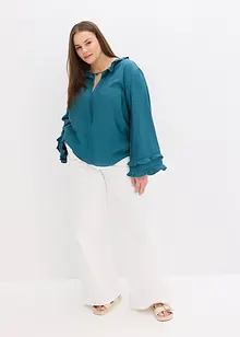 Boheme Bluse aus feinem Viskose-Mix, bonprix Boheme Bluse aus feinem Viskose-Mix, bonprix