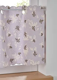Scheibengardine aus Bio Baumwolle mit Blütendruck, bonprix Scheibengardine aus Bio Baumwolle mit Blütendruck, bonprix