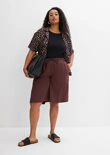 Bermuda aus fließendem Viskose-Mix, bonprix Bermuda aus fließendem Viskose-Mix, bonprix