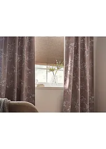 Abdunkelnder Vorhang mit Blätter Druck (1er Pack), bonprix Abdunkelnder Vorhang mit Blätter Druck (1er Pack), bonprix