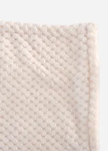 Plaid douillet de qualité, effet nid d’abeille, bonprix Plaid douillet de qualité, effet nid d’abeille, bonprix