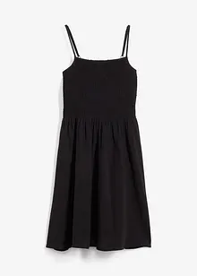 Robe à fines bretelles en gaze de coton, bonprix Robe à fines bretelles en gaze de coton, bonprix