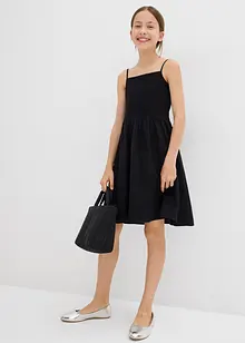 Robe à fines bretelles en gaze de coton, bonprix Robe à fines bretelles en gaze de coton, bonprix