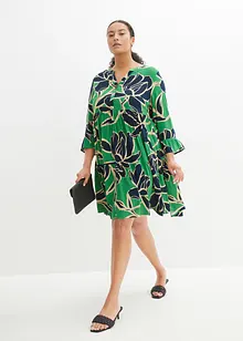 Tunika-Kleid aus fließender Viskose, bonprix Tunika-Kleid aus fließender Viskose, bonprix