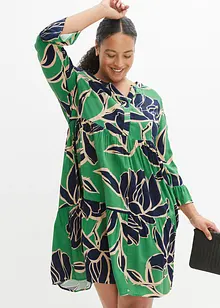 Tunika-Kleid aus fließender Viskose, bonprix Tunika-Kleid aus fließender Viskose, bonprix