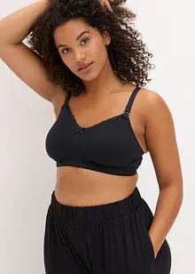 Still-BH ohne Bügel mit Bio-Baumwolle (2er Pack), bonprix Still-BH ohne Bügel mit Bio-Baumwolle (2er Pack), bonprix