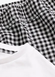 Pyjashort avec short tissé, bonprix Pyjashort avec short tissé, bonprix