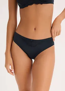 Slip en polyamide brillant avec dentelle, bonprix Slip en polyamide brillant avec dentelle, bonprix