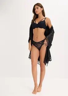 Soutien-gorge à coques avec dentelle à franges, bonprix Soutien-gorge à coques avec dentelle à franges, bonprix