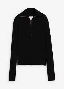 T-shirt doux et côtelé en viscose mélangée, bonprix T-shirt doux et côtelé en viscose mélangée, bonprix