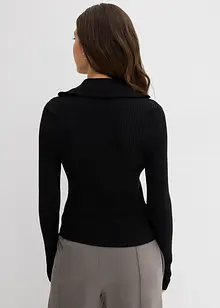 T-shirt doux et côtelé en viscose mélangée, bonprix T-shirt doux et côtelé en viscose mélangée, bonprix
