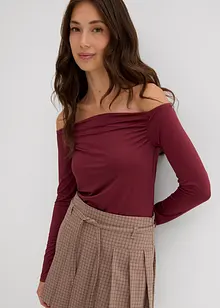 Carmenshirt aus leichtem Jersey, bonprix Carmenshirt aus leichtem Jersey, bonprix