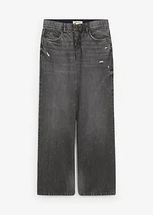 Jean baggy taille mi-haute, bonprix Jean baggy taille mi-haute, bonprix