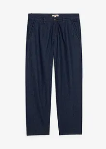 Loose Fit Jeans mit Bundfalten, Straight, bonprix Loose Fit Jeans mit Bundfalten, Straight, bonprix
