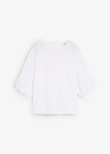 Blusenshirt aus reiner Baumwolle, bonprix Blusenshirt aus reiner Baumwolle, bonprix