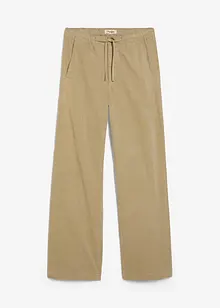 Pantalon en velours côtelé, coton extensible, bonprix Pantalon en velours côtelé, coton extensible, bonprix