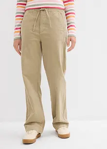 Pantalon en velours côtelé, coton extensible, bonprix Pantalon en velours côtelé, coton extensible, bonprix