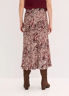Jupe en satin texturé, bonprix Jupe en satin texturé, bonprix