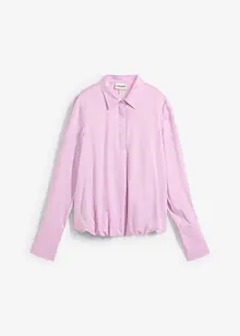 Chemisier en satin de viscose mélangée, bonprix Chemisier en satin de viscose mélangée, bonprix