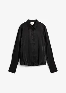 Chemisier en satin de viscose mélangée, bonprix Chemisier en satin de viscose mélangée, bonprix