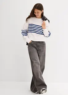 Oversize-Sweatshirt aus reiner Baumwolle, bonprix Oversize-Sweatshirt aus reiner Baumwolle, bonprix