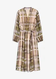 Robe en mousseline avec lien à nouer, bonprix Robe en mousseline avec lien à nouer, bonprix