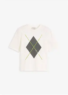 T-shirt manches coudes avec imprimé et sequins, bonprix T-shirt manches coudes avec imprimé et sequins, bonprix