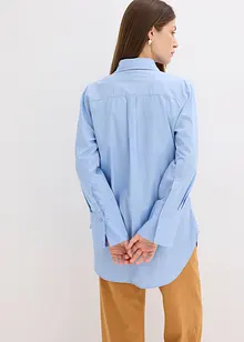 Schluppenbluse aus reiner Baumwolle, bonprix Schluppenbluse aus reiner Baumwolle, bonprix