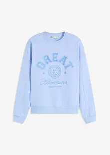 Sweat-shirt oversize 100% coton, bonprix Sweat-shirt oversize 100% coton, bonprix