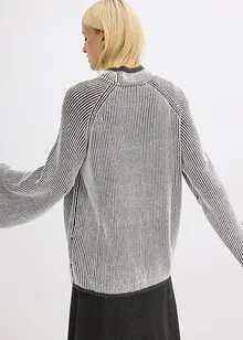 Oversize-Pullover mit Stehkragen, bonprix Oversize-Pullover mit Stehkragen, bonprix