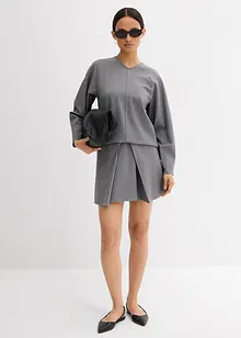 Langarmshirt aus bequemen Punto di Roma, bonprix Langarmshirt aus bequemen Punto di Roma, bonprix