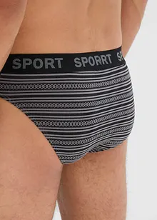 Lot de 4 slips coton, bonprix Lot de 4 slips coton, bonprix