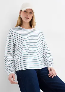 Langarmshirt aus reiner Bio-Baumwolle, bonprix Langarmshirt aus reiner Bio-Baumwolle, bonprix