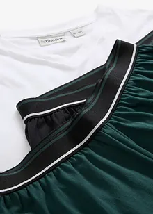T-Shirt und 2 Pyjamaunterteile  aus reiner Bio-Baumwolle (3-tlg.Set), bonprix T-Shirt und 2 Pyjamaunterteile  aus reiner Bio-Baumwolle (3-tlg.Set), bonprix