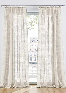 Voilage texturé, différentes tailles (1 pce), bonprix Voilage texturé, différentes tailles (1 pce), bonprix