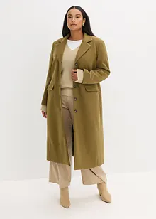 Mantel aus Wollimitat in Maxilänge, bonprix Mantel aus Wollimitat in Maxilänge, bonprix