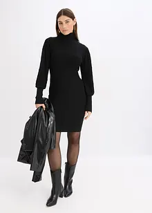 Robe en maille à col roulé, bonprix Robe en maille à col roulé, bonprix