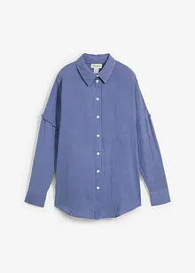 Oversize-Hemd aus luftigem Musselin, bonprix Oversize-Hemd aus luftigem Musselin, bonprix