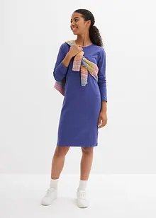 Jerseykleid aus elastischem Bio-Baumwoll-Mix (2er Pack), bonprix Jerseykleid aus elastischem Bio-Baumwoll-Mix (2er Pack), bonprix